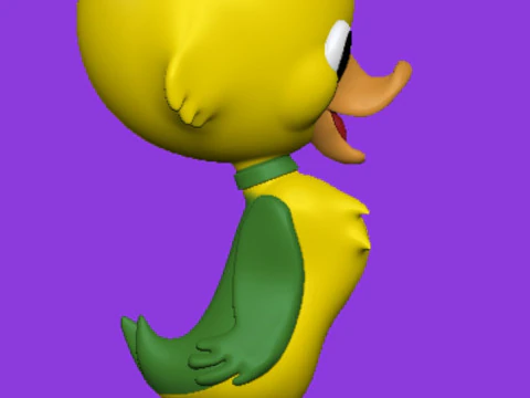 Yakky Doodle 3D Print Model