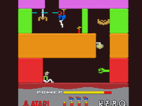 Atari classics HERO 3D 프린트 모델