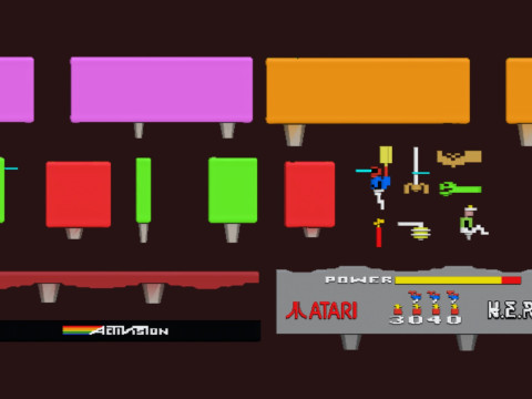 Atari classics HERO Modelo de Impressão 3D