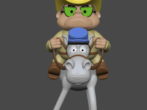 Sheriff Hoot Kloot 3D-Druckmodell