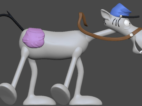 Sheriff Hoot Kloot Model Cetak 3D