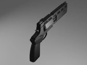 Assault Revolver-12 3D Model