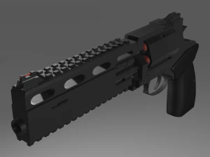 Assault Revolver-12 3D Model