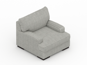 Armchair Benchcraft Mercado 3D Model