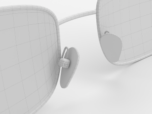 PC Glasses 3D 모델