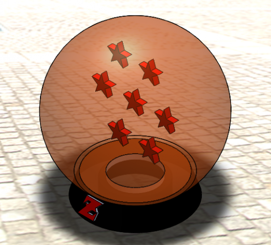 Lamp of Dragon Ball Z Modèle 3D .c4d .max .obj .3ds .fbx .stl .blend 