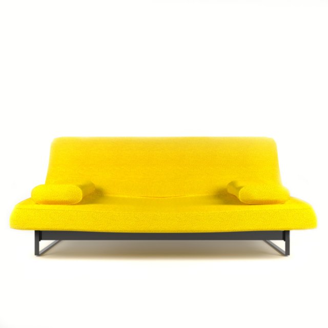 Sofa Yellow 3Dモデル .c4d .max .obj .3ds .fbx .stl .blend 