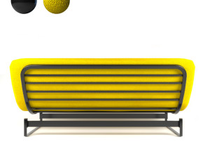 Sofa Yellow 3Dモデル