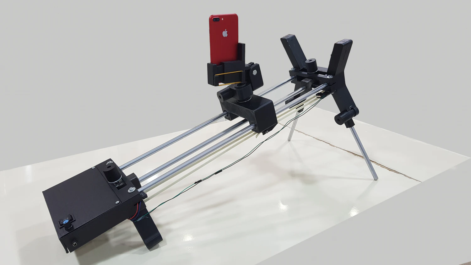 CAMERA SLIDER WITH OBJECT TRACKING 3D Print Model .c4d .max .obj .3ds .fbx .stl .blend 