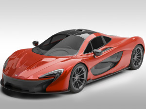 McLaren P1 3D Model