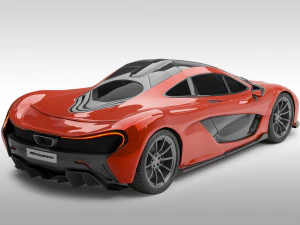 McLaren P1 3D Model