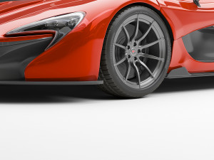 McLaren P1 3Dモデル
