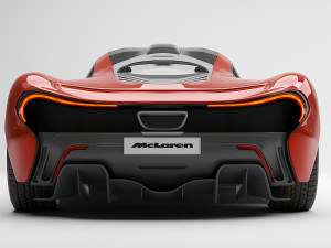McLaren P1 3Dモデル