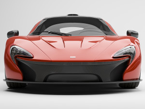 McLaren P1 3Dモデル