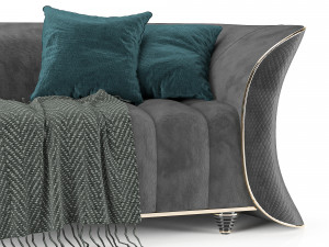 Purlino grade sofa 3D Model
