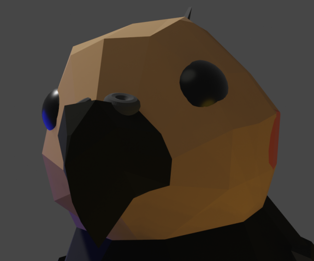 Cockatiel Model 3D .c4d .max .obj .3ds .fbx .stl .blend 