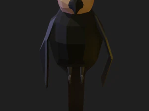 Cockatiel 3D Model
