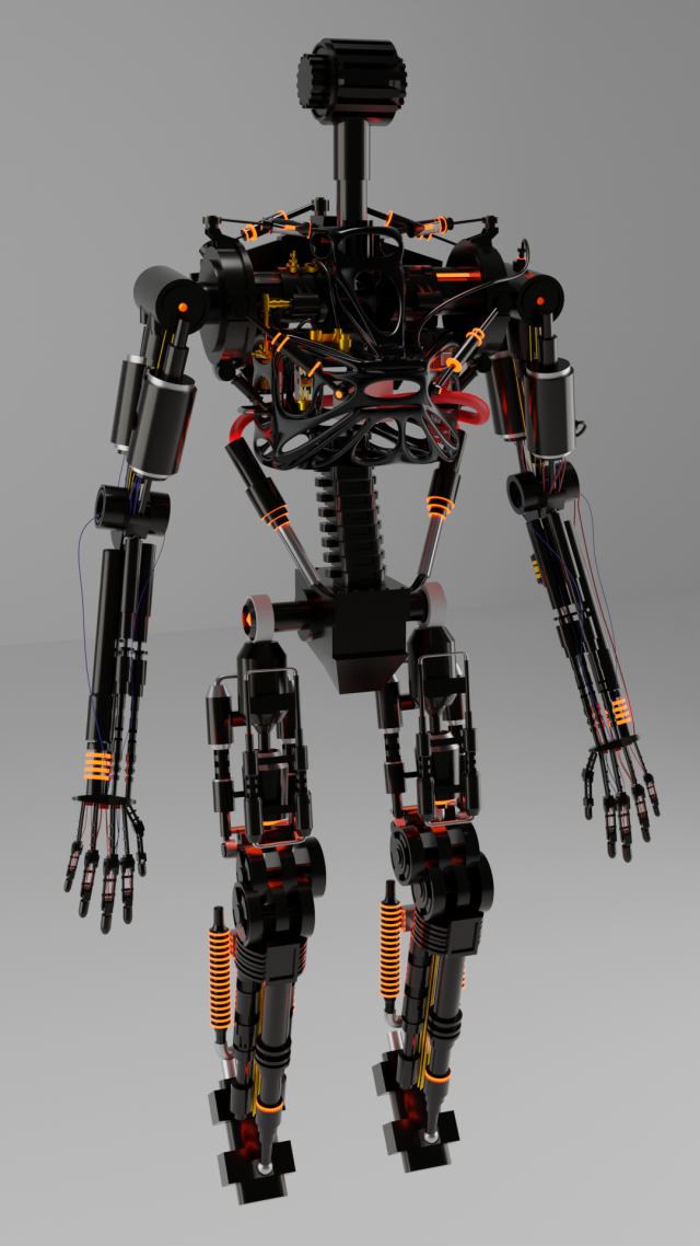 ROBOT XT3 Modèle 3D .c4d .max .obj .3ds .fbx .stl .blend 