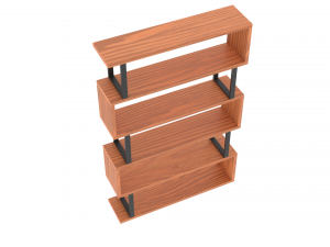 Bookshelf 3D 模型