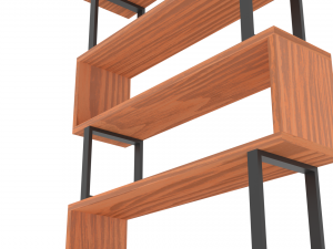 Bookshelf 3D 模型