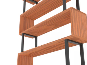 Bookshelf 3D Model