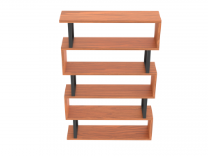 Bookshelf 3D 模型