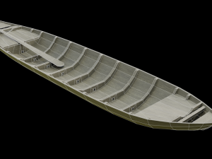 WOODEN BOAT 3D 模型