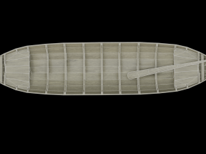 WOODEN BOAT 3D मॉडल