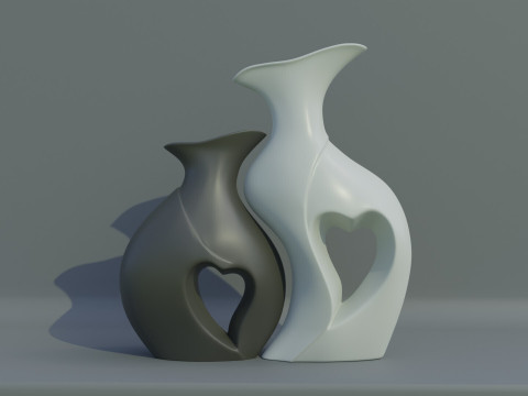 HEART VASE Modelo de impresión 3D