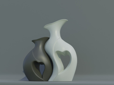 HEART VASE Modelo de impresión 3D