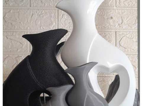 HEART VASE Modelo de impresión 3D