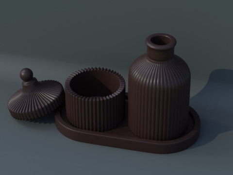 Decorative tray 3D Baskı Modeli