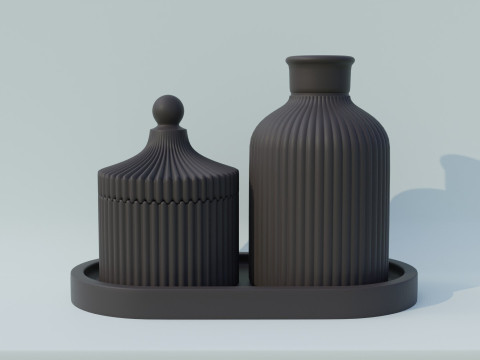 Decorative tray Model Cetak 3D