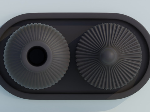 Decorative tray Model Cetak 3D