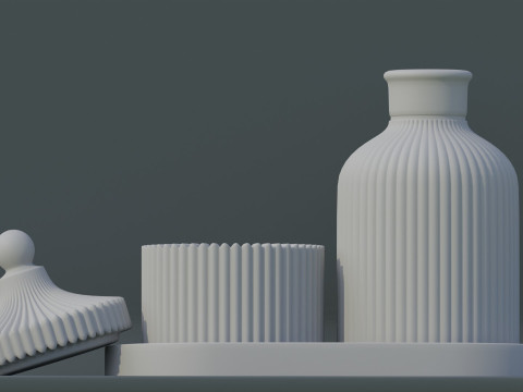 Decorative tray Model Cetak 3D