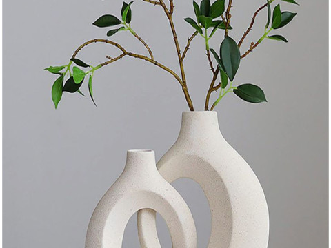 Double vase Model Cetak 3D
