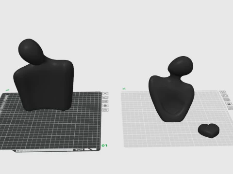 Love couple 3D Print Model