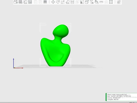 Love couple 3D Print Model