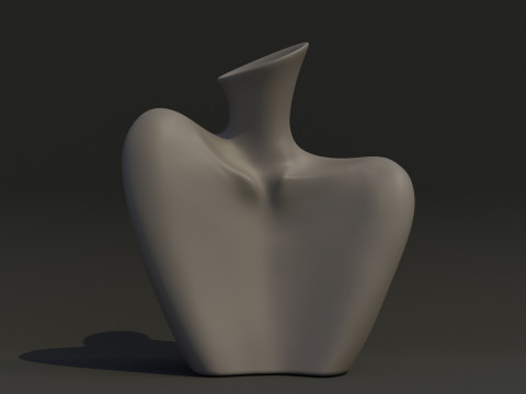 Artistic flower vase Modelo de Impressão 3D