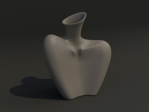 Artistic flower vase Modelo de Impressão 3D