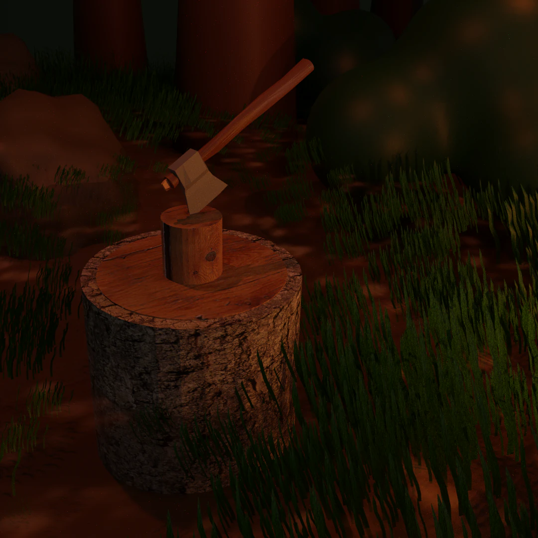 Dark forest 3D Model .c4d .max .obj .3ds .fbx .stl .blend