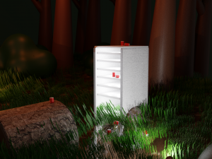 Dark forest 3D Model