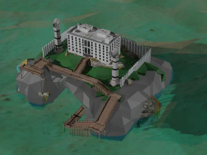 Gevangenis 3D Model
