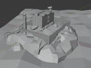 Jail 3D Model