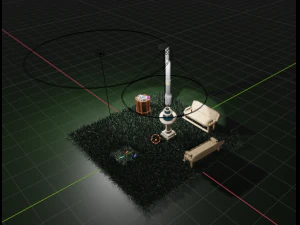 Park 3D Model