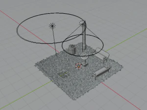 Park 3D Model