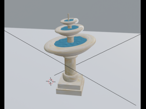 Fountain 3D Model