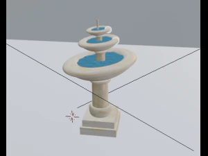 Fountain 3D Model