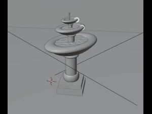 Fountain 3D Model