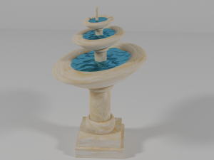 Fountain 3D Модель